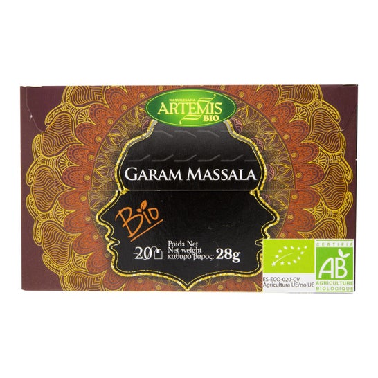 Artemis garam Masala 20 Filtros