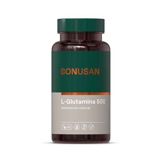 Bonusan Glutamin 500mg 60 kapsler