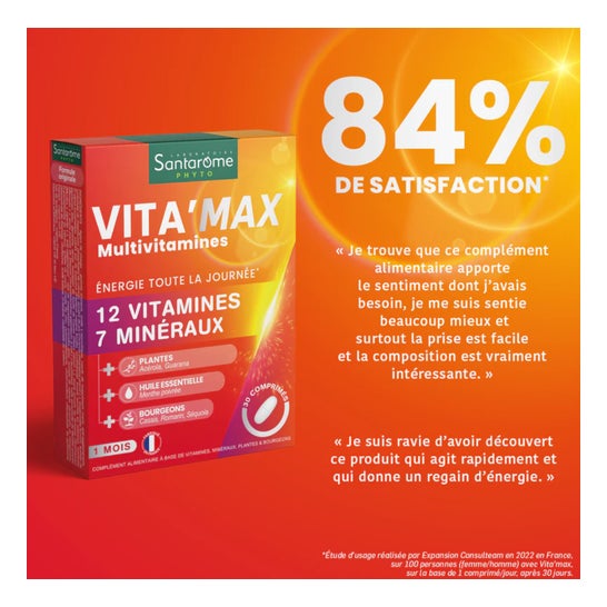 Santarome Vita'Max Multivitaminas 30comp Santarome Vita'Max Multivitaminas 30comp