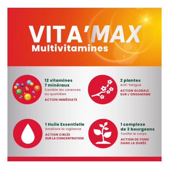 Santarome Vita'Max Multivitaminas 30comp Santarome Vita'Max Multivitaminas 30comp