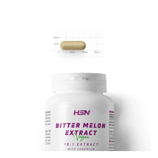 HSN Extracto de Melón Amargo 10:1 300 mg 120 vcaps
