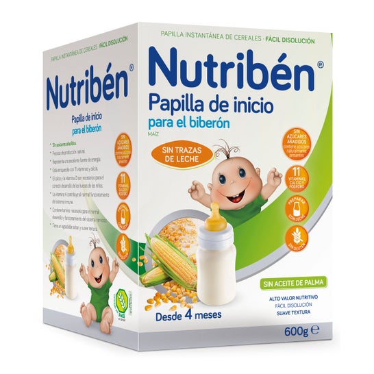 Nutribén™ baby food beginners baby bottle gluten free 600g