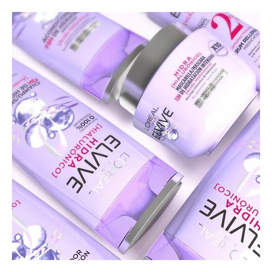 L'Oréal Elvive Hidra Hialurónico Mascarilla 72H Hidratación 300ml L'Oréal Elvive Hidra Hialurónico Mascarilla 72H Hidratación 300ml