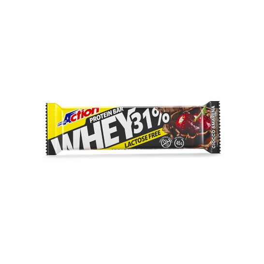 ProAction Protein Bar Whey 30% Ciocco Amarena 45g