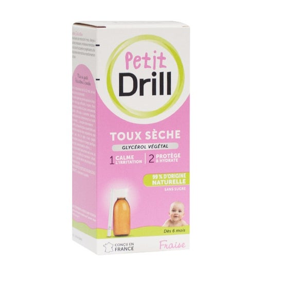 Petit Drill Dry Cough Strawberry 125ml