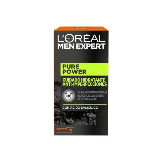 L'Oreal Men Expert Pure Power Feuchtigkeitsspendende Anti-Imperfektionen 50ml