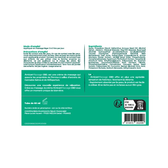 Arnican Massage CBD 60ml