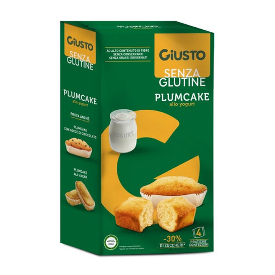 Giusto Senza Glutine Plumcake Yogurt Bio 160g