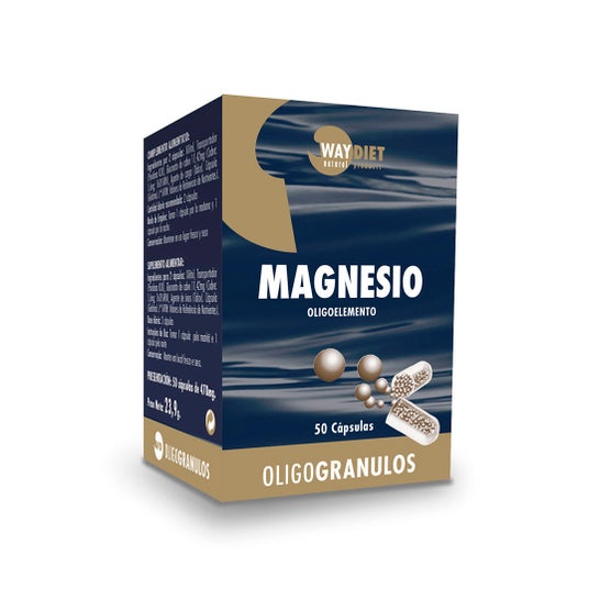 Waydiet Natural Magnesio 50 kapsler
