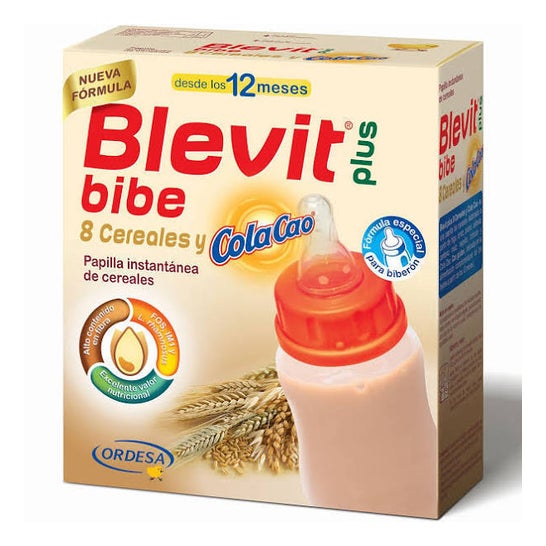 Blevit Plus Bibe 8 Cereals & Colacao Powder 600 G