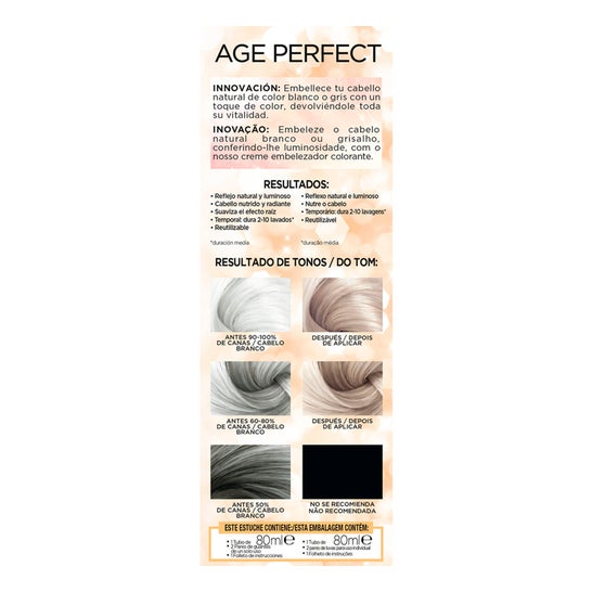 L'Oreal Paris Age Perfect Beautifying Creme Farbe N2 Beige 1pc