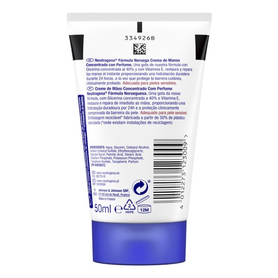Neutrogena® Crema de Manos Concentrada con Perfume 50 ml