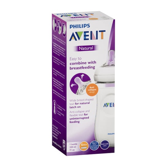 Slabbetje Avent Natural Pp 330ml 2.0