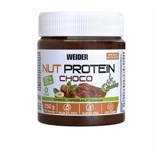 Weider Eiwit Spreads Noot Choco Crunch 250g