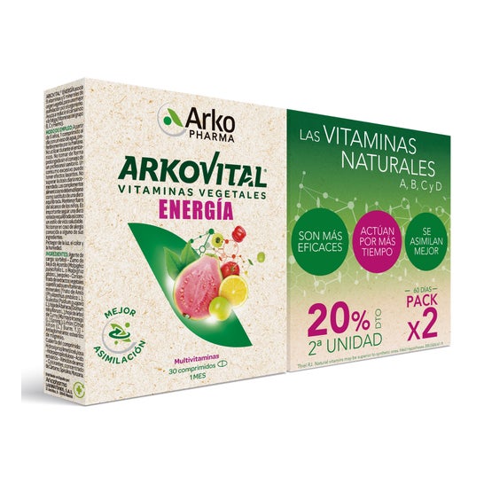 Arkovital Pure Energy Pack 2x30comp
