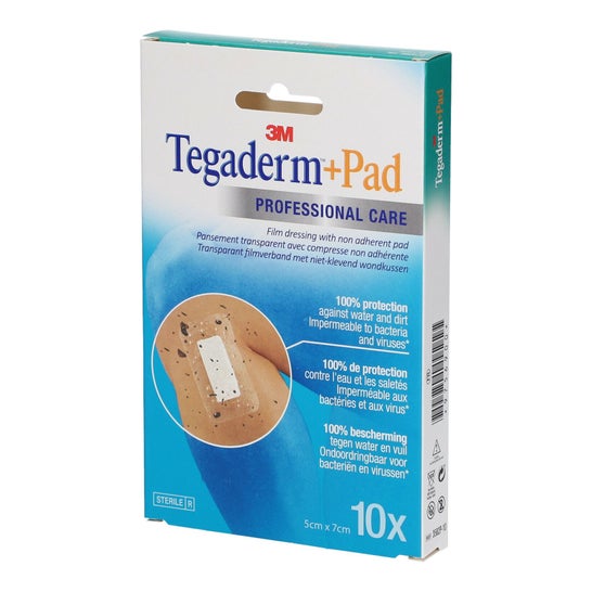 Tegaderm + Pad Pfannen St5X 7 Pk 10