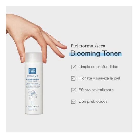 Martiderm® Essentials Blooming Toner 200ml Martiderm® Essentials Blooming Toner 200ml