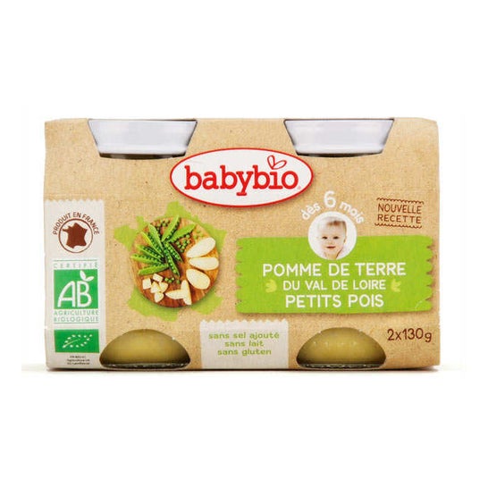 Babybio Petit Pots Pomme De Terre Du Val Du Loire 2X130g