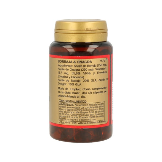 Obire Borraja y Onagra + Vitamina E 500 mg 110 caps