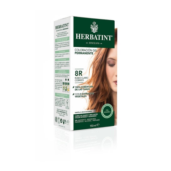 Herbatint Teinture Cheveux 8R Blond Clair Cuivr 150ml