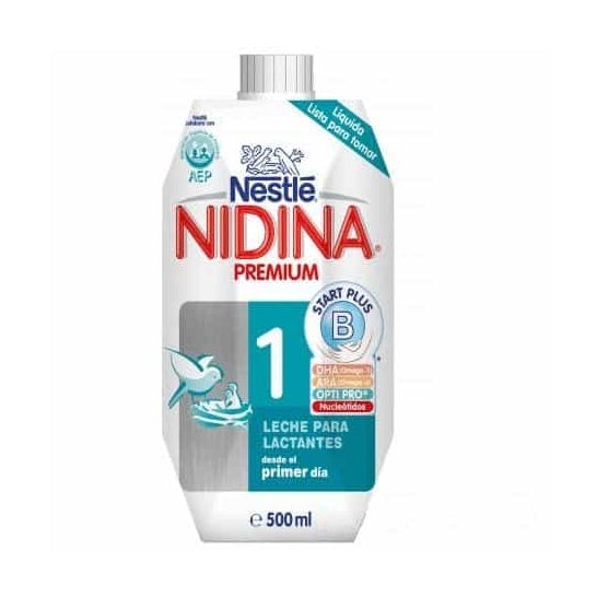 Nestlé Nidina Premium 1 Leche para Lactantes 500ml