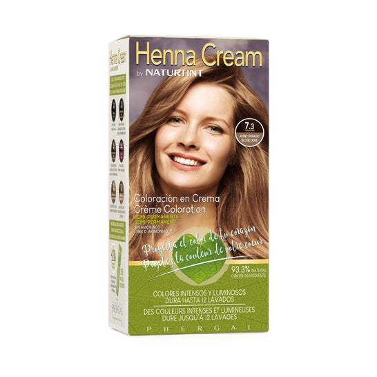Naturtint Henna Cream 7.3 Rubio Dorado 110ml