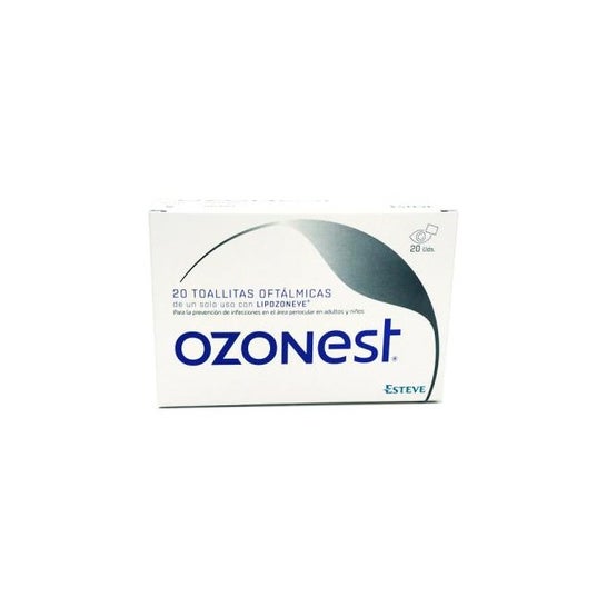 Ozonest 20 toallitas oftálmicas