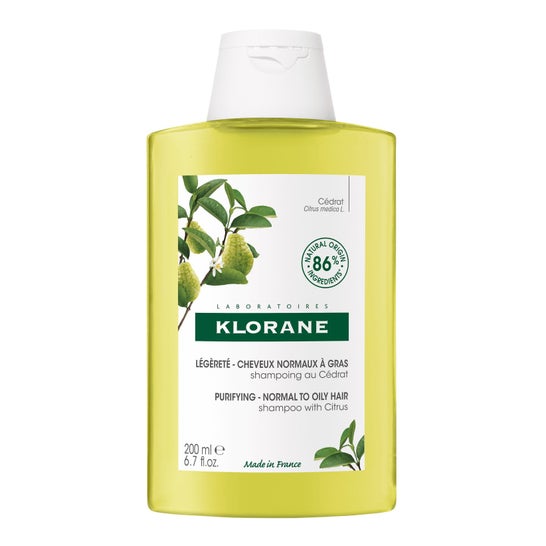 Klorane Zedernholz Zellstoff Shampoo 200ml