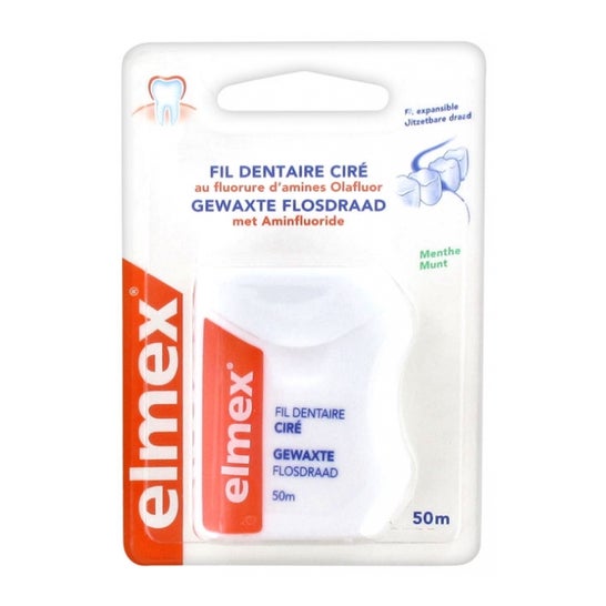 Hilo dental encerado Gaba Elmex 50M