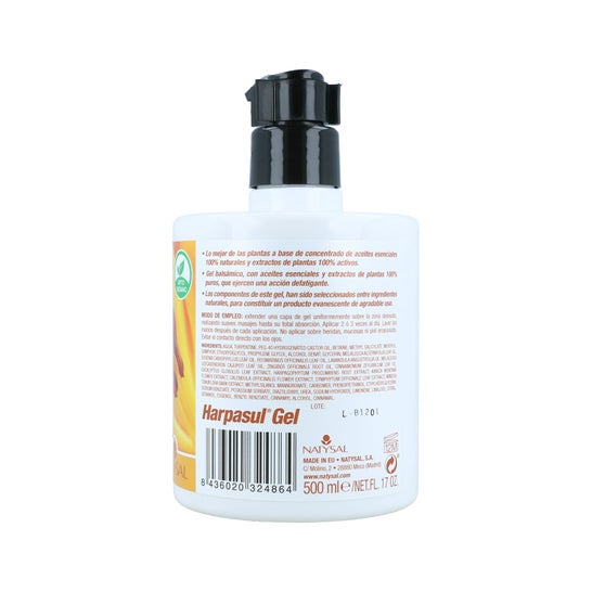 Natysal Harpasul® Gel Con Silicio Órganico 500 ml