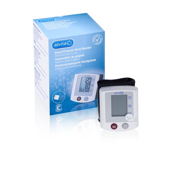 Alvita new wrist blood pressure monitor 1pc