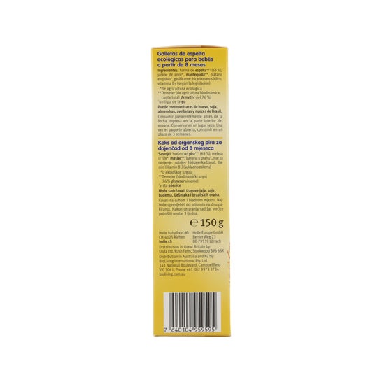 Holle Galletas de Espelta 150 g