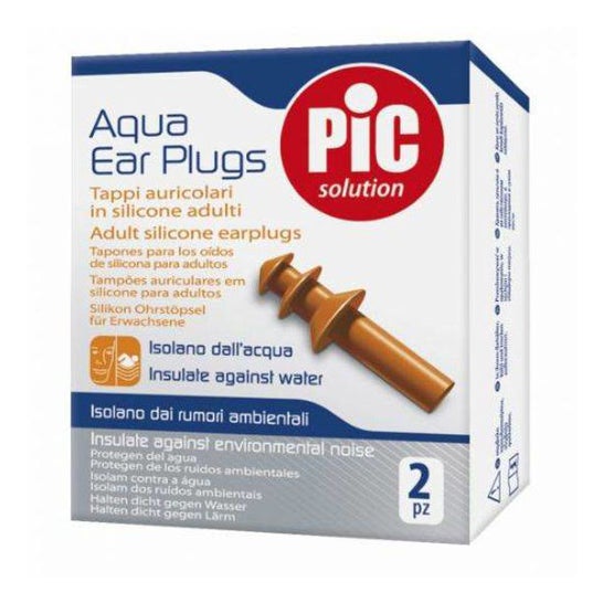 Pic Solution Aqua Ear Plugs Tapones de Silicona 2uds