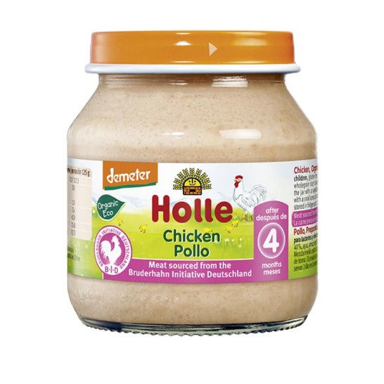 Holle Potito Chicken + 4M 125g