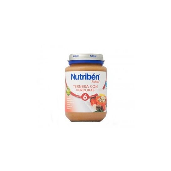 Prosciutto e vitello Nutribén™ Potito™ con verdure 250g
