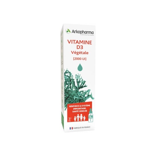 Arkofluid Vitamin D3 Vegetal 2000Ui 15ml