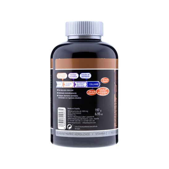 Drasanvi Collmar Colageno Marino Masticable con Sabor galleta 180 comp