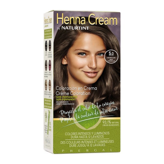 Naturtint Henna Cream 5.0 Castaño Claro 110 ml