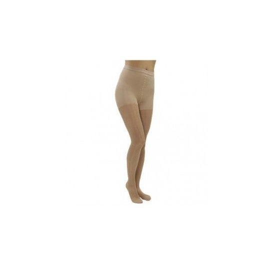 Medilast beige compression pantyhose normal T-S 1 pair
