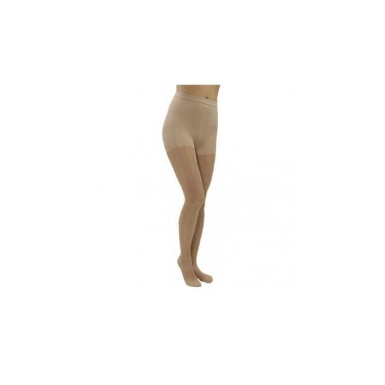 Medilast panty beige compresión normal T-S 1 par