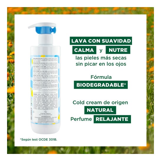 Klorane Bebé Crema Limpiadora 500 ml