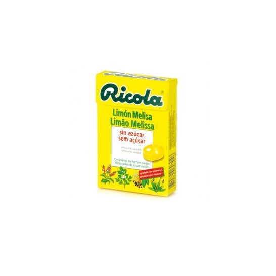 Ricola limón-melisa caramelos sin azúcar 50g