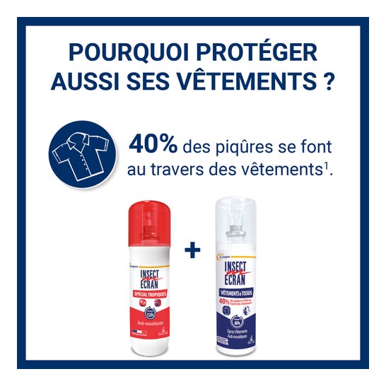 Insect Écran Repelente Anti-Mosquitos Zonas Tropicales 75ml