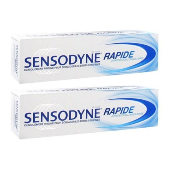 Sensodyne Dentifricio Rapide 2x75ml