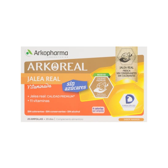 Arkopharma Arkoreal Jalea Real Fresca Vitaminada 20 ampollas