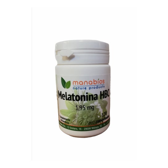 Manabios Melatonine Hbc 1.95mg 120comp