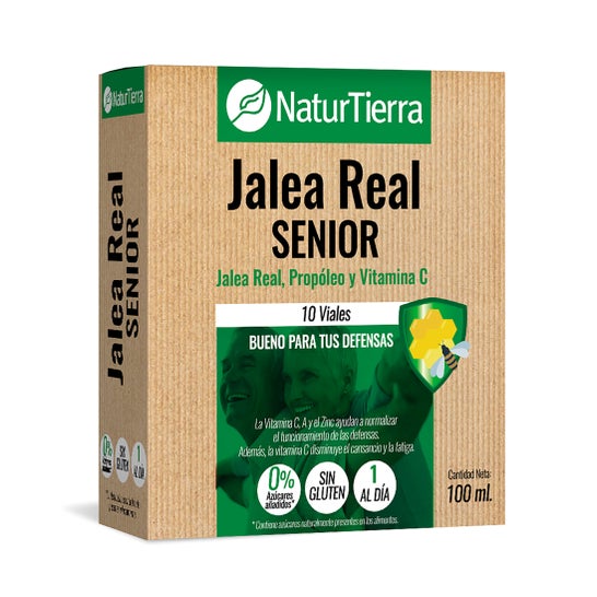 Naturtierra Jalea Real Senior 10 Viales