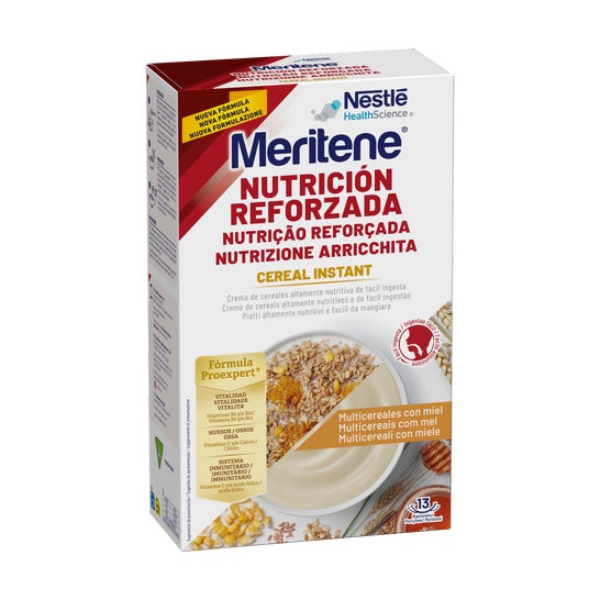 Meritene Cereal Crema 8 cereali con miele 2x300g