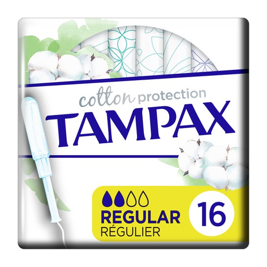 Tampax Bio Tampon de Algodon Regular 16uds