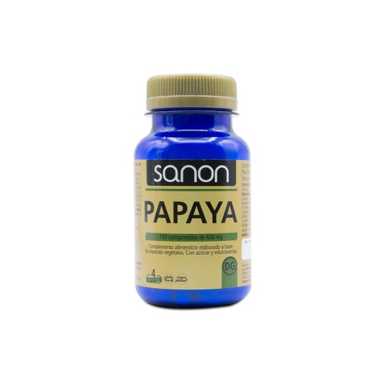 Sanon papaya 100comp 400 mg